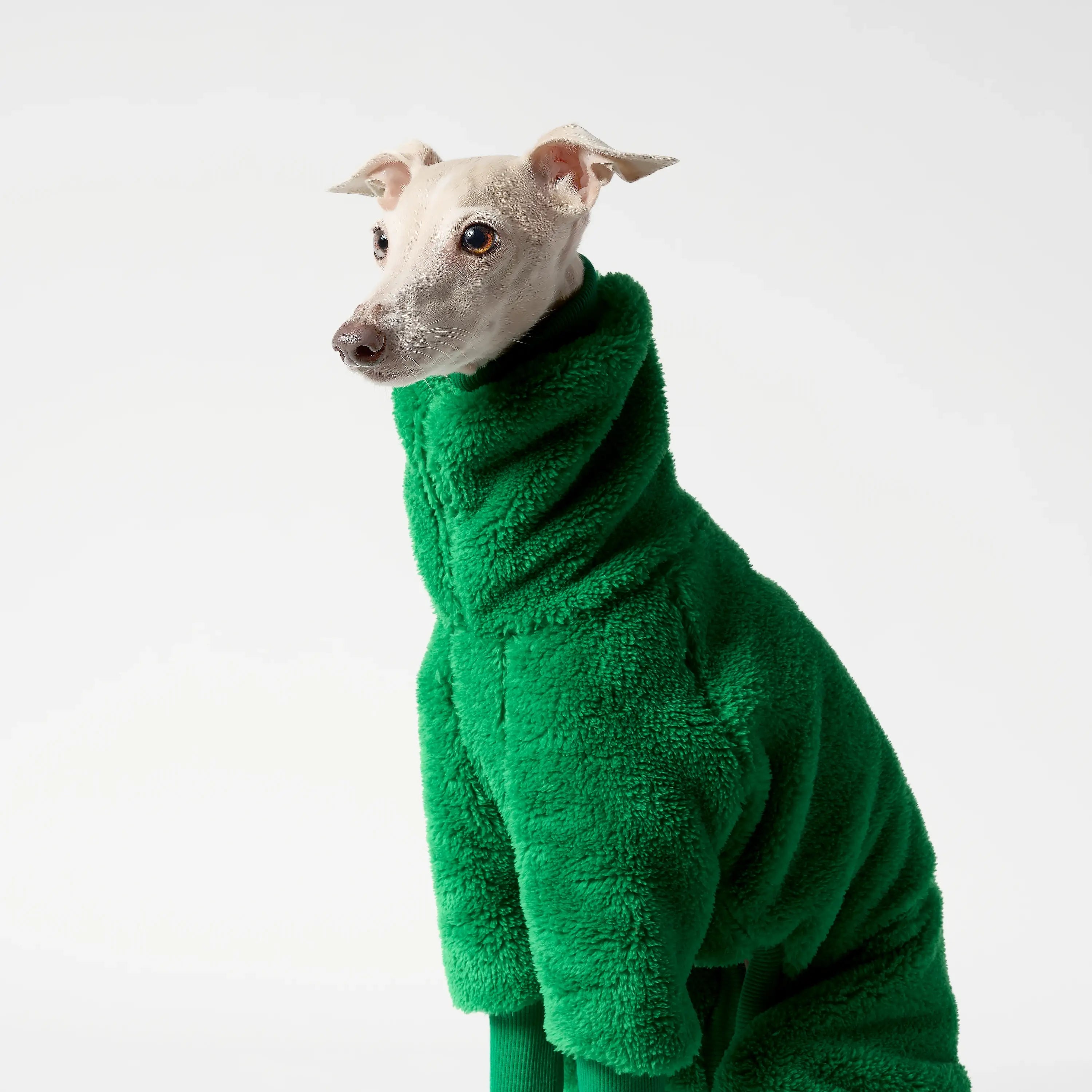 FLEECE - NATURAL DEEP PILE